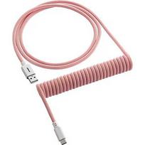 CableMod Classic Coiled Keyboard Cable, USB-A To USB-C, 1.5m, Orangesicle CM-CKCA-CW-OW150OW-R