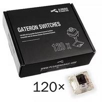Glorious Pc Gaming Race Gateron Black Switches, 120 pcs GAT-BLACK