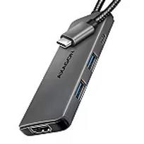 Axagon HMC-5H8K 2x USB-A, 1x USB-C, 8K HDMI, USB 3.2 Gen 1 hub, PD 100W, 15cm USB-C cable HMC-5H8K