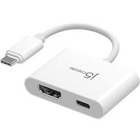 J5create USB-C TO 4K HDMI ADAPTER ADAPTER WITH POWER DELIVERY JCA152-N
