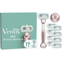 Gillette Venus Deluxe Smooth Sensitive Rosegold Skuveklis + 9 Skuvekļa Galviņas 80728290