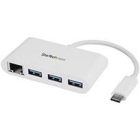 Startech 3PT USB 3.0 HUB + GBE - USB-C 3.0 HUB + GBE - USB-C HUB HB30C3A1GEA