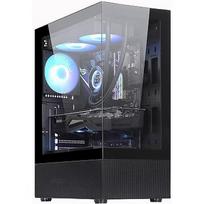 Golden Tiger Technology Case|GOLDEN TIGER|Raider DK-6|MidiTower|Case product features Transparent panel|Not included|ATX|Colour Black|RAIDERDK6 RAIDERDK6