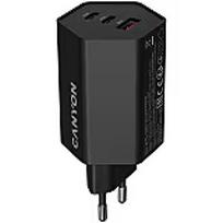 Canyon charger HEXAGON 65 GaN 65W 2xPD 1xQC EU Black CND-CHAHEX65B