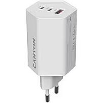 Canyon charger HEXAGON 65 GaN 65W 2xPD 1xQC EU White CND-CHAHEX65W
