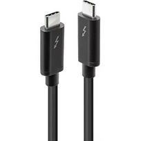 Lindy Thunderbolt 3 Cable, 20Gbit/s, passive (black, 1 meter) 41556