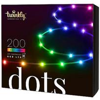 Twinkly Dots 60 LED RGB black wire TWD060STP-B