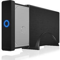 Raidsonic IcyBox External 3,5'' HDD/SSD Case SATA III, USB 3.1 Type-C, Black IB-377-C31