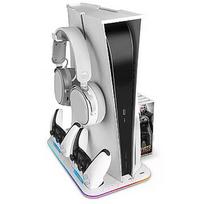 Mars Gaming MPS5B2 Многофункциональная подставка для PS5 с охлаждением / RGB MPS5B2
