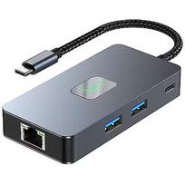 TB USB C Adapter 7in1 HDMI USB SD/TF RJ45 P AKTBXVA7W1UHPRJ