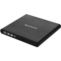 Verbatim 98938, USB2.0, CD/DVD-R/W, Slim, Black 98938