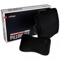 Nitro Concepts Memory Foam Kissen-Set - schwarz/schwarz NC-PST-MF-001