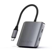 Satechi 4-Port USB-C Hub, Power Delivery, space grey - USB hub ST-H4CPDM