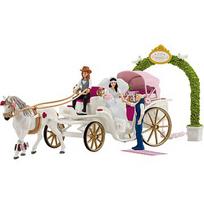 Schleich Horse Club wedding carriage, toy vehicle 42641