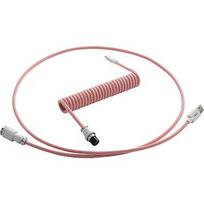CableMod Pro Coiled Keyboard Cable, USB-A to USB-C, 1.5m, Orangesicle CM-PKCA-CWAW-OW150OW-R