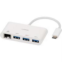 Vivanco adapter USB-C - LAN + hub 3-port (45388) 45388