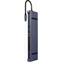 Gembird USB Type C multi port adapter 10 A-CM-COMBO10-01