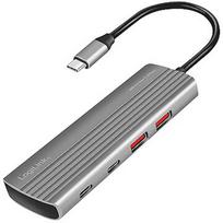 Logilink Ultra lim USB3.2 hub 2x USB-A, 5xUSB-C, PD, 100 UA0414