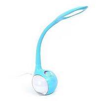 Platinet Modern PDL20BL Foldable 7W LED Desk Lamp + Night Light Blue PDL20BL