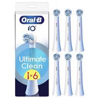 Oral-B Replaceable toothbrush heads | iO UltimateClean | Heads | For adults | Number of brush heads included 6 | White iO refill UltimateClean White 6
