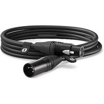 Rode cable XLR 3m, black XLR3M