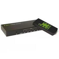 Techly HDMI switch 5/1, 5x input, 1x output, with remote control, 4K2K, 3D 020713