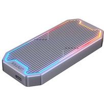Unitek Enclosure M.2 NMVe/SATA, 10Gbps, RGB; S1210B S1210B