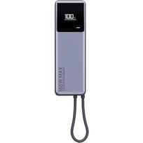 Xiaomi 165W Power Bank (Integrated Cable) | 10000 mAh | USB-C | Gray BHR9361GL