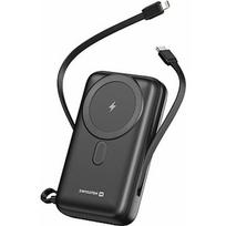 Swissten Power Bank 20000 mAh 20W with Built-In Cables USB-C And Lightning (MagSafe compatible) 22013934