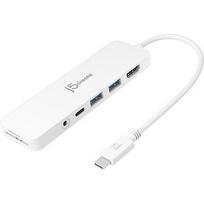 J5create USB-C MULTI-PORT HUB WITH POWER DELIVERY JCD373-N