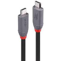 Lindy CABLE USB4 240W TYPE C 1.5M/40GBPS ANTHRA LINE 36957