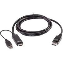 Incase 2L-7D02HDP True 4K 1.8M HDMI to DisplayPort Cable 2L-7D02HDP