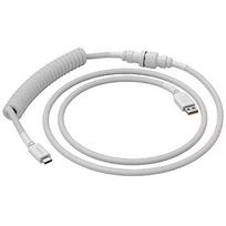 Glorious Pc Gaming Race Coiled Cable, 1.37m, Ghost White GLO-CBL-COIL-WHITE