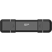 Silicon Power DS72 Dual USB-C/USB 3.2 Gen 2, 500GB, Black SP500GBUC3S72VPK