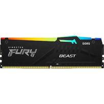 Kingston FURY Beast RGB Black (EXPO + XMP), DDR5, 16GB, 5600MT/s, CL36, Single stick KF556C36BBEA-16