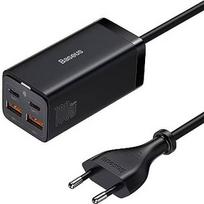 Baseus GaN3 Pro 2xUSB-C + 2xUSB, 100W (czarna) CCGP000101