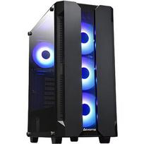 Chieftec Hunter, Tempered Glass, RGB, Black GS-01B-OP