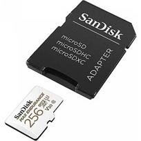 SanDisk Max Endurance, microSDXC, 256GB, UHS-I, U3, V30 +Adapter SDSQQVR-256G-GN6IA