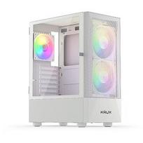 Krux Vako White RGB, Tempered Glass, White KRXD005