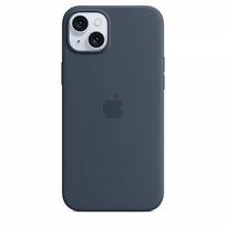 Apple Silicone case with MagSafe for iPhone 15 Plus - storm blue MXQT3ZM/A