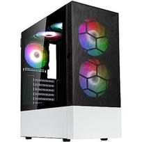 Kolink OBSERVATORY MX MESH ARGB, Tempered Glass, Black/White OBSERVATORY MX MBW