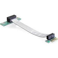 Delock Riser card PCI Express x1> x1 with flexible cable 13 cm directed left riser card 41839