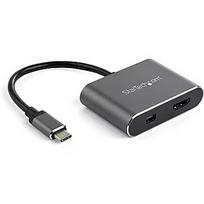 Startech USB C TO HDMI OR MDP ADAPTER HDMI OR MINI DP HDR 4K 60 CDP2HDMDP