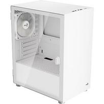 Aerocool CS111, Tempered Glass, White ACCS-PC19013.21