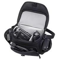 Sony Carry your camera or camcorder and all your kit Easy access with large top lid - Get at everything in your case by opening the large top lid, which also protects the camera or camcorder from rain and sand Never miss a shot with quick opening buckle - LCSU21B.SYH