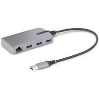 Startech 3-PORT USB HUB W/ GBE ADAPTER 13IN WIN11P  PLATINUM 5G3AGBB-USB-A-HUB