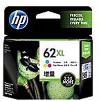 Hewlett Packard HP 62XL Tri-color Ink Cartridge C2P07AE#UUS