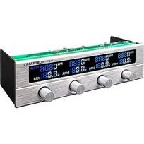 Lamptron FC5 V2 5.25" Bay Fan Controller, Silver LAMP-FC0052S