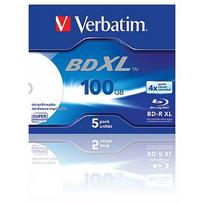 Verbatim BluRay BD-R XL Verbatim [ jewel case 5 | 100GB | 4x | printable ] 43789