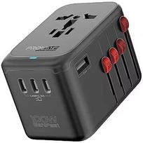 Promate TripMate-GaN100 GaNFast™ Multi-Port Wall Charger 100W / EU/US/UK/AU TRIPMATEGAN100